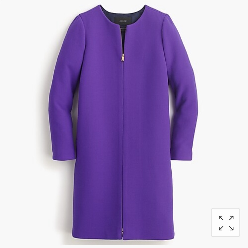 Purple coat